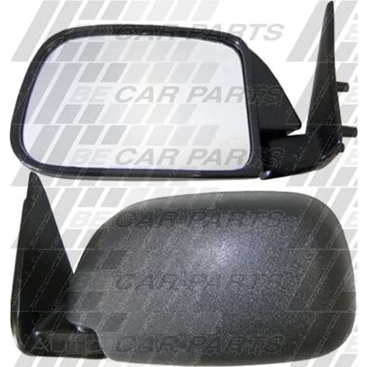 DOOR MIRROR - L/H - BLK - CNR MOUNT, , scanz_hi-res