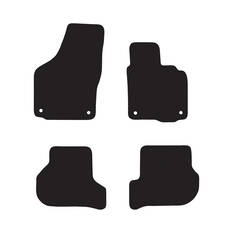 ECO CARPET CAR MATS FOR VOLKSWAGEN GOLF (MK6 HATCH) 2009-2013, , scanz_hi-res