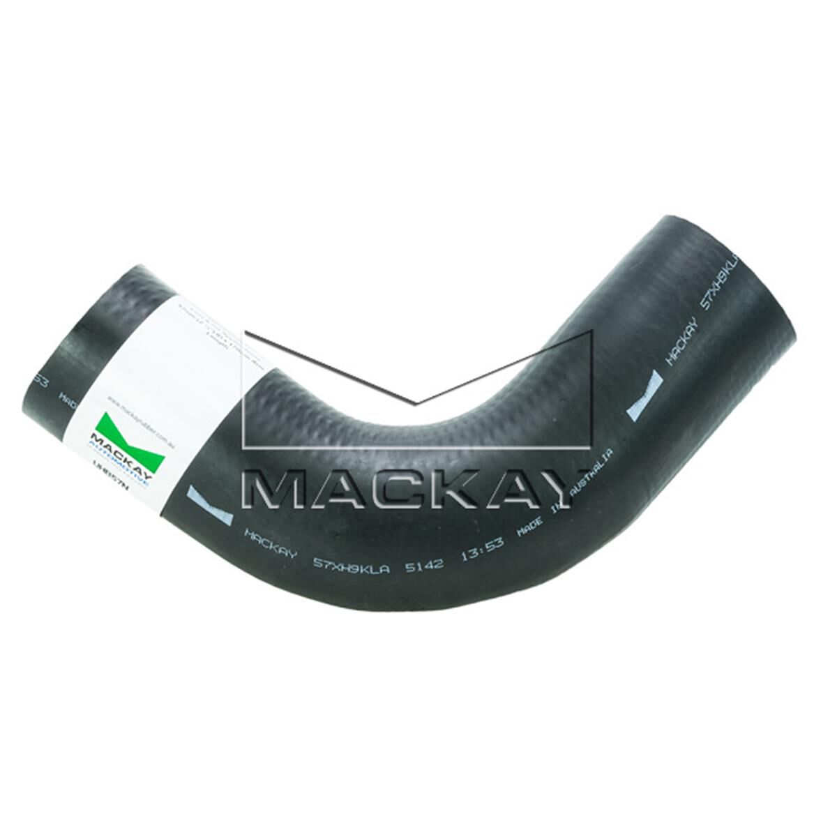 90&deg; UNIVERSAL HOSE BEND - FUEL & OIL APPLICATIONS - 57MM (2 &frac14;") ID - 170MM X 170MM ARM LENGTHS (NITRILE RUBBER), , scanz_hi-res