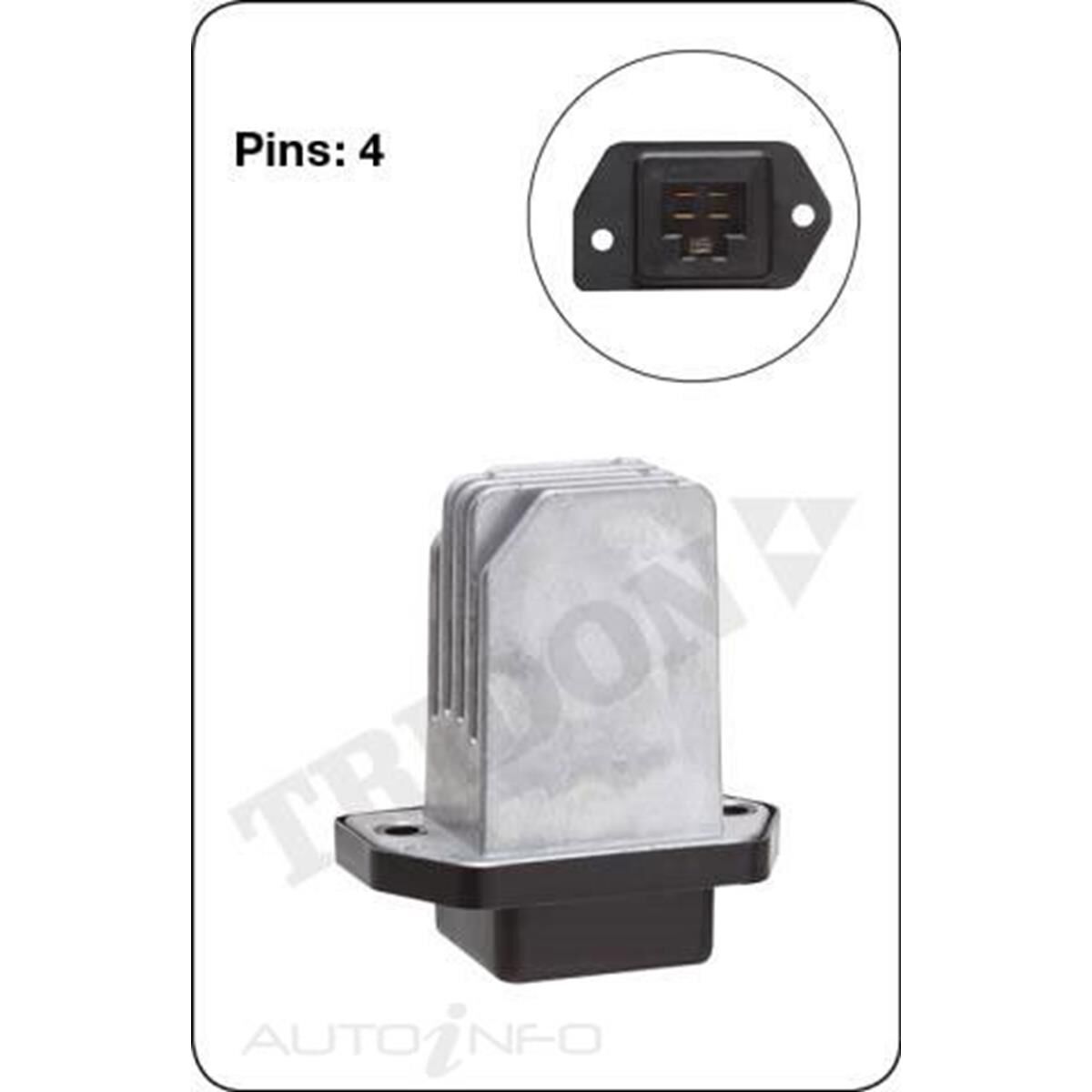 TRIDON HEATER FAN RESISITOR, , scanz_hi-res