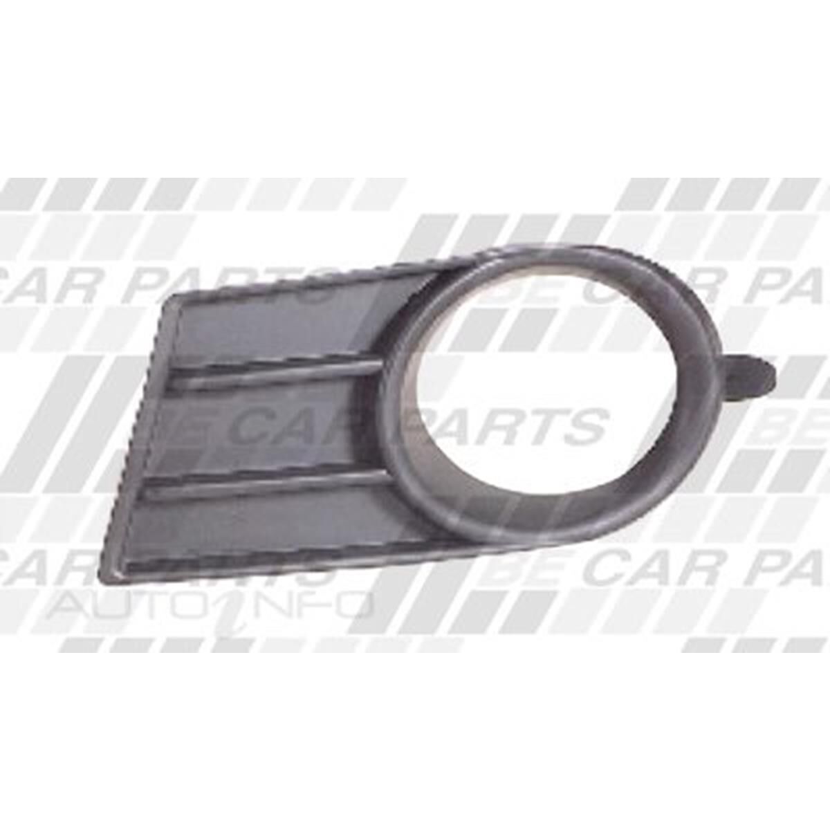 FOG LAMP COVER - MAT/BLK - W/HOLE - R/H, , scanz_hi-res