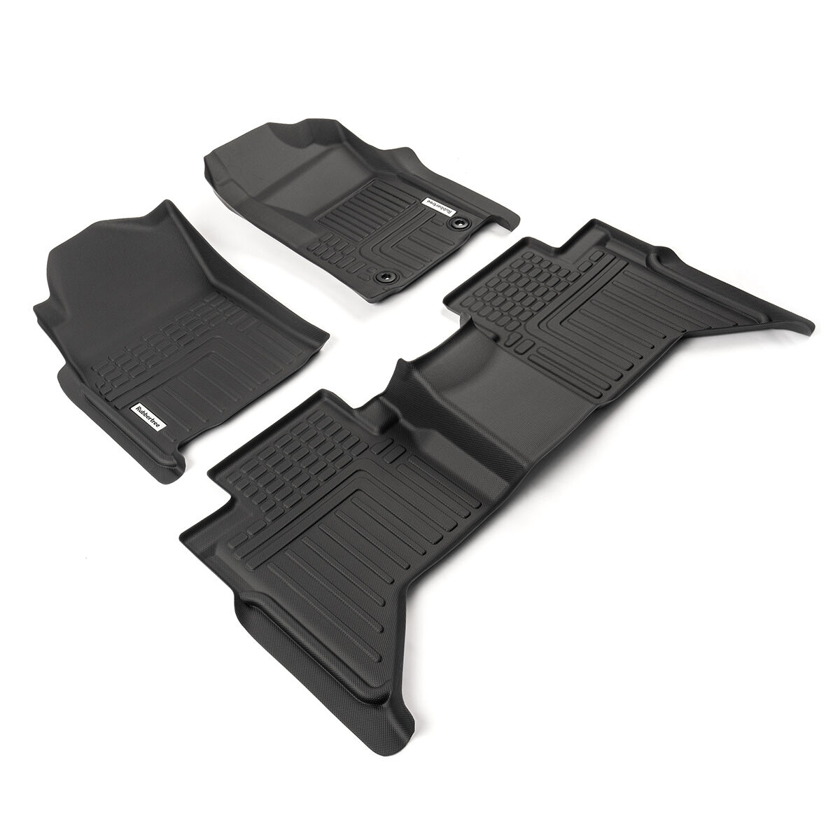 DEEP DISH FLOOR LINERS FOR TOYOTA HILUX 2015+ DUAL CAB MANUAL FULL SET, , scanz_hi-res