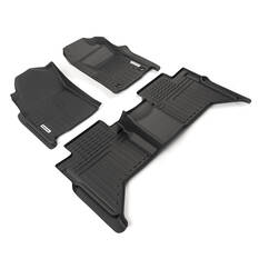 DEEP DISH FLOOR LINERS FOR TOYOTA HILUX 2015+ DUAL CAB MANUAL FULL SET, , scanz_hi-res