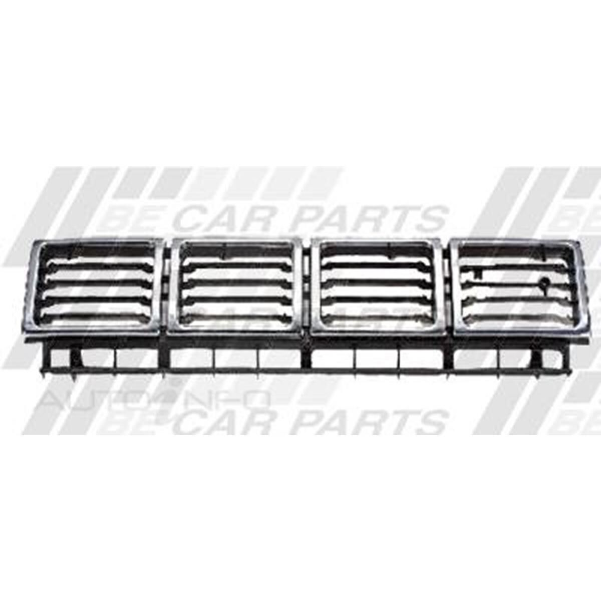 GRILLE - CENTRE - CHRM/BLK/SILVER, , scanz_hi-res