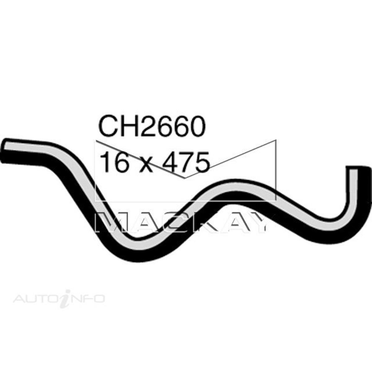 HEATER HOSE  - MITSUBISHI NIMBUS UF - 2.4L I4  PETROL - MANUAL & AUTO, , scanz_hi-res