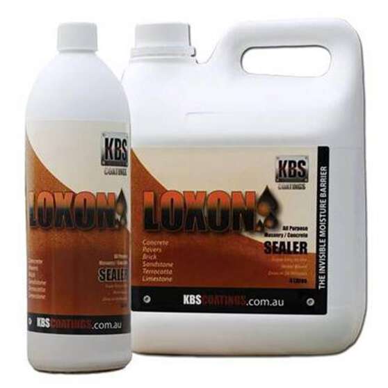 KBS LOXON INVISIBLE MASONRY & CONCRETE SEALER 4 LITRE, , scanz_hi-res