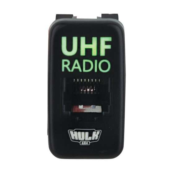 RJ45 UHF SOCKET OE RPL T/S EARLY TOYOTA GREEN LED 40 x 22mm, , scanz_hi-res