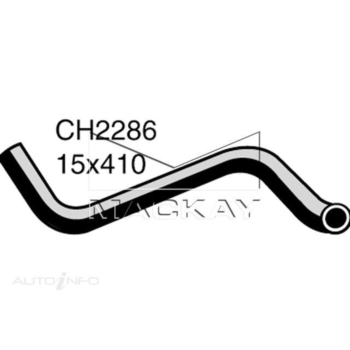 HEATER HOSE  - NISSAN PATROL GQ - 2.8L I6 TURBO DIESEL - MANUAL & AUTO, , scanz_hi-res