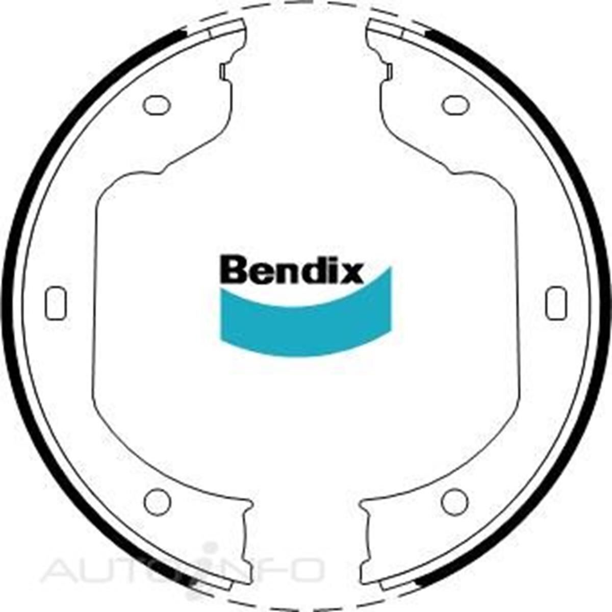 NZ BENDIX BRAKE SHOES, , scanz_hi-res