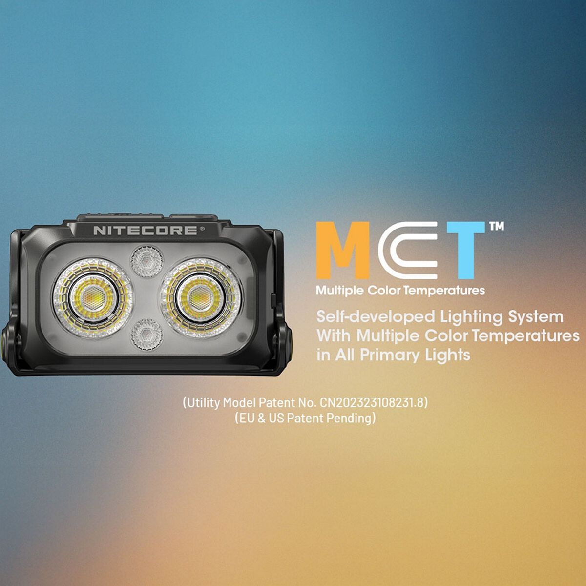 NITECORE USB RECHARGEABLE MULTI COLOR TEMPERATURE LED TRIPLE OUTPUT HEADLAMP TORCH, , scanz_hi-res