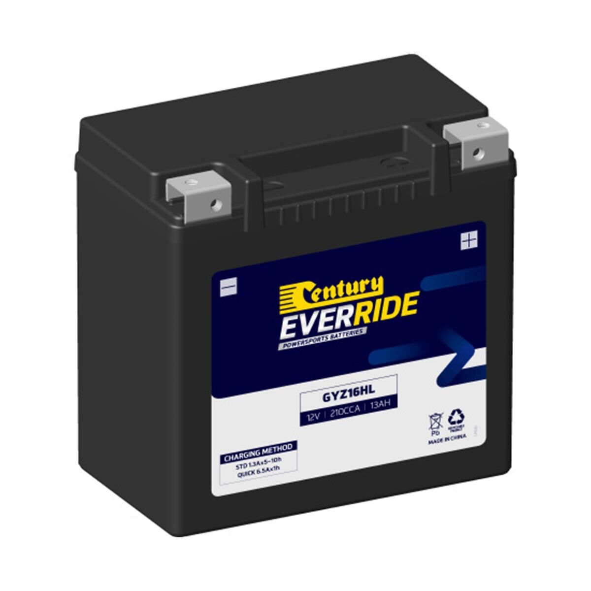 POWERSPORTS BATTERIES - GYZ16HL, , scanz_hi-res
