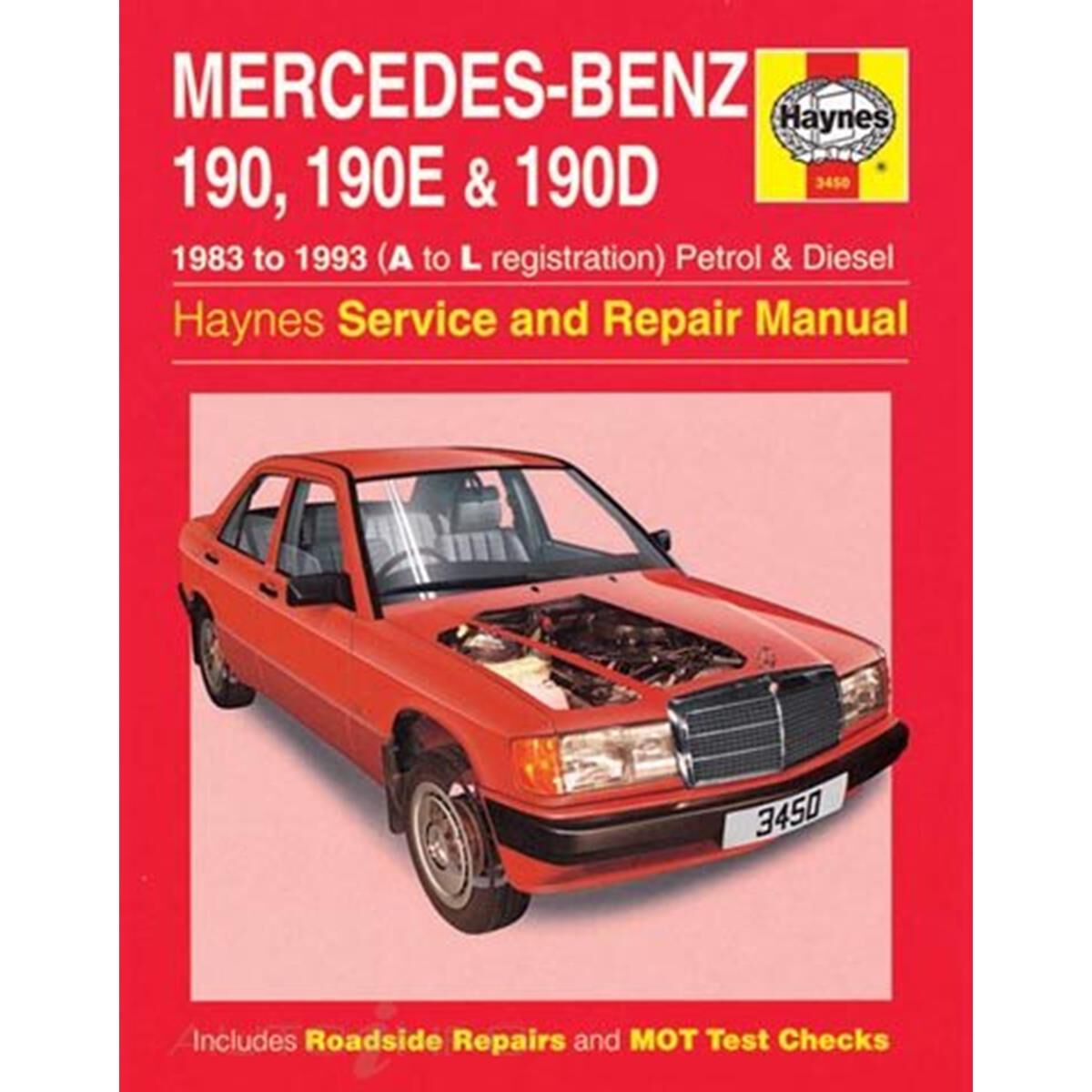 MERCEDES-BENZ 190, 190E & 190D PETROL & DIESEL (1983 - 1993), , scanz_hi-res