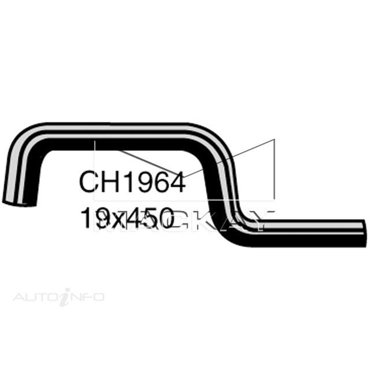 HEATER HOSE  - HOLDEN COMMODORE VL - 3.0L I6  PETROL - MANUAL & AUTO, , scanz_hi-res
