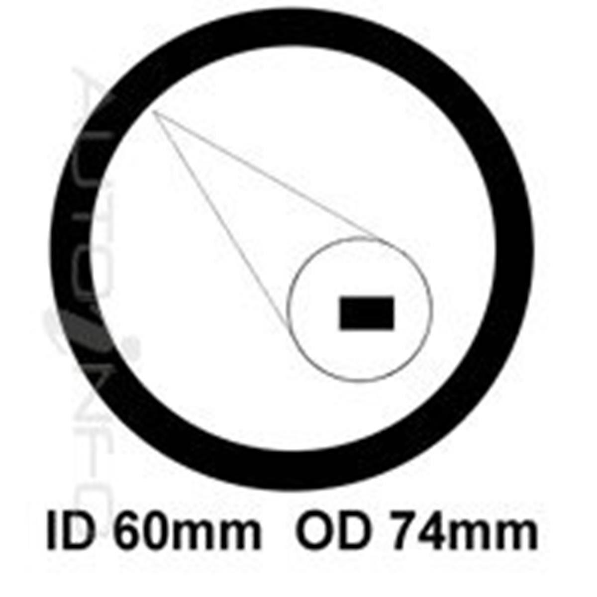 EXHAUST FLANGE GASKET TOYOTA 1KZ-TE, , scanz_hi-res