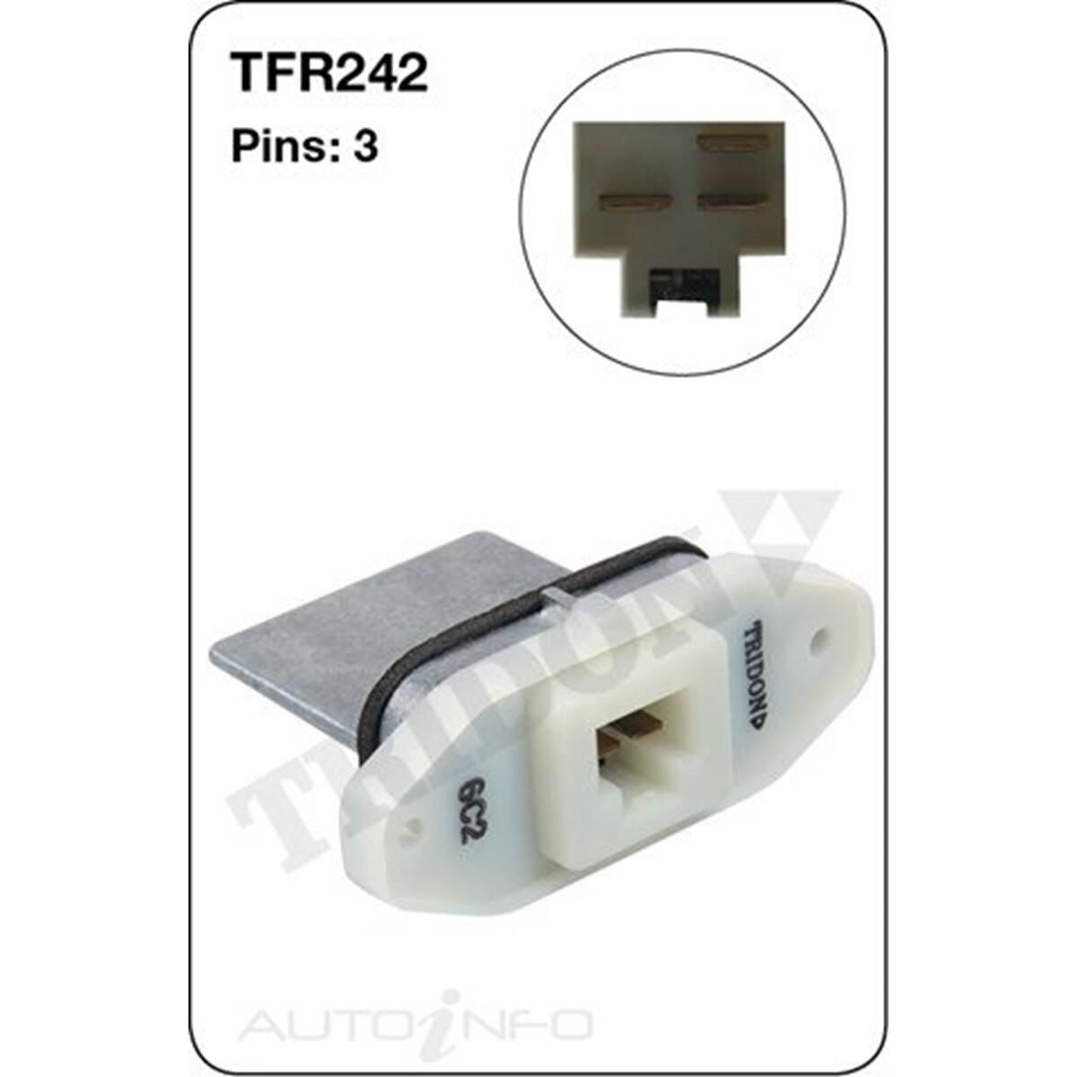 TRIDON HEATER FAN RESISTOR, , scanz_hi-res