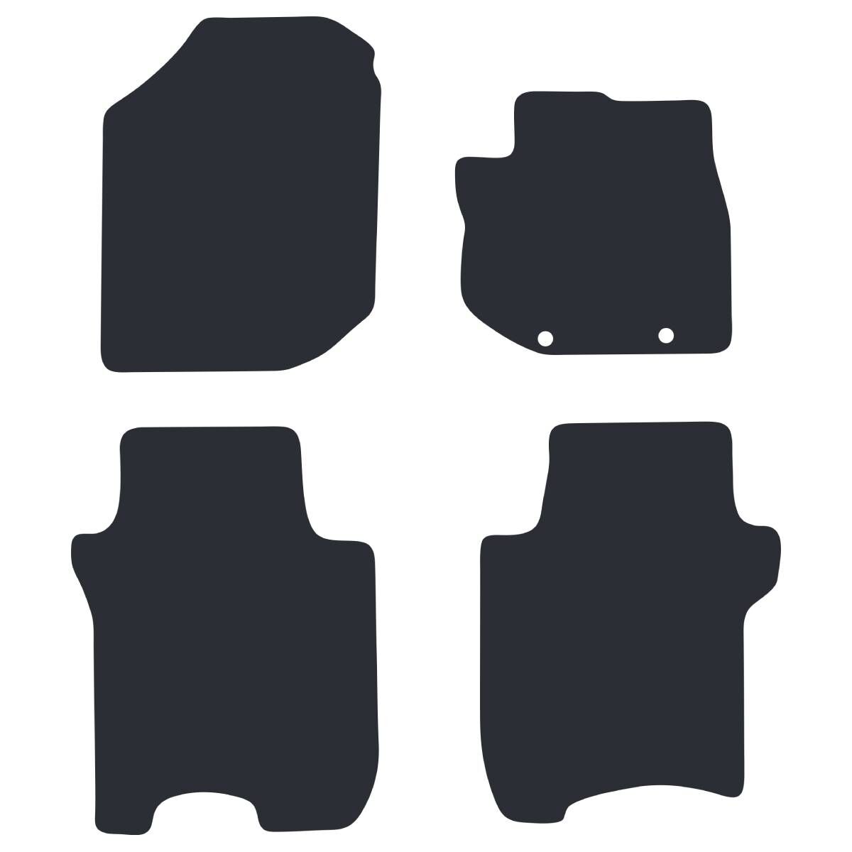 ECO CARPET CAR MATS FOR HONDA FIT (2ND GEN) 2007-2017, , scanz_hi-res