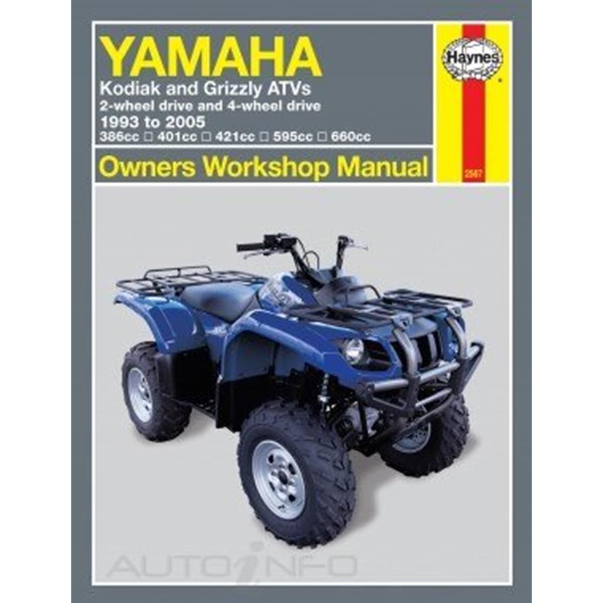 YAMAHA KODIAK AND GRIZZLY ATVS 1993 - 20, , scanz_hi-res