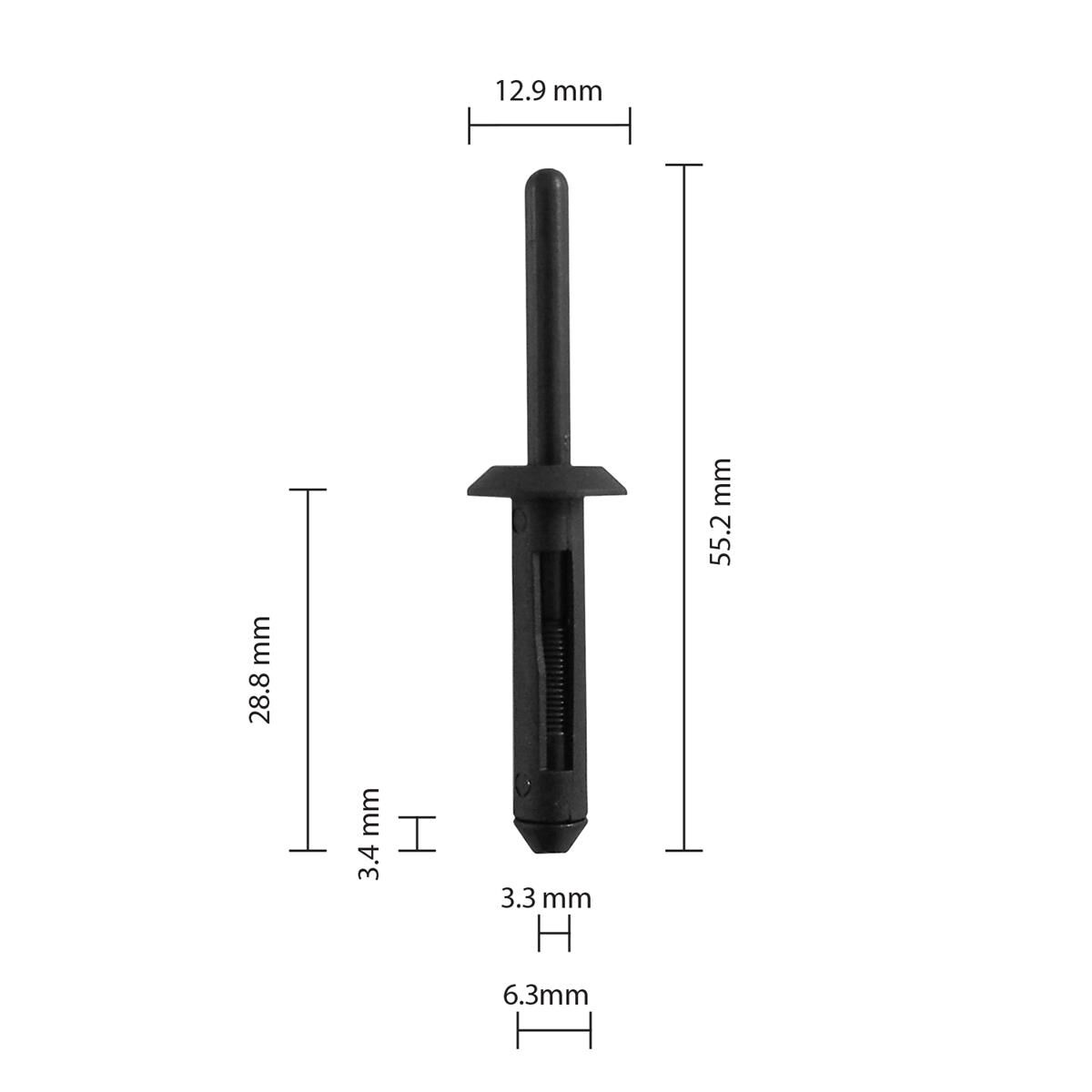 GM - pack of 25 car clips, , scanz_hi-res