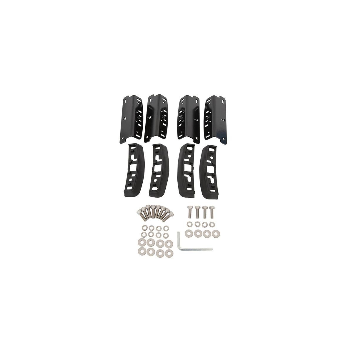 Rhino-Rack Base Kit to suit Jeep Compass 2018 4Pcs - RCP64-BK, , scanz_hi-res