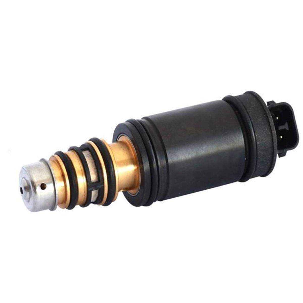 AC COMP CONTROL VALVE SUITS DENSO 7SAS17C 90 DEG PLUG WITH DIODE, , scanz_hi-res