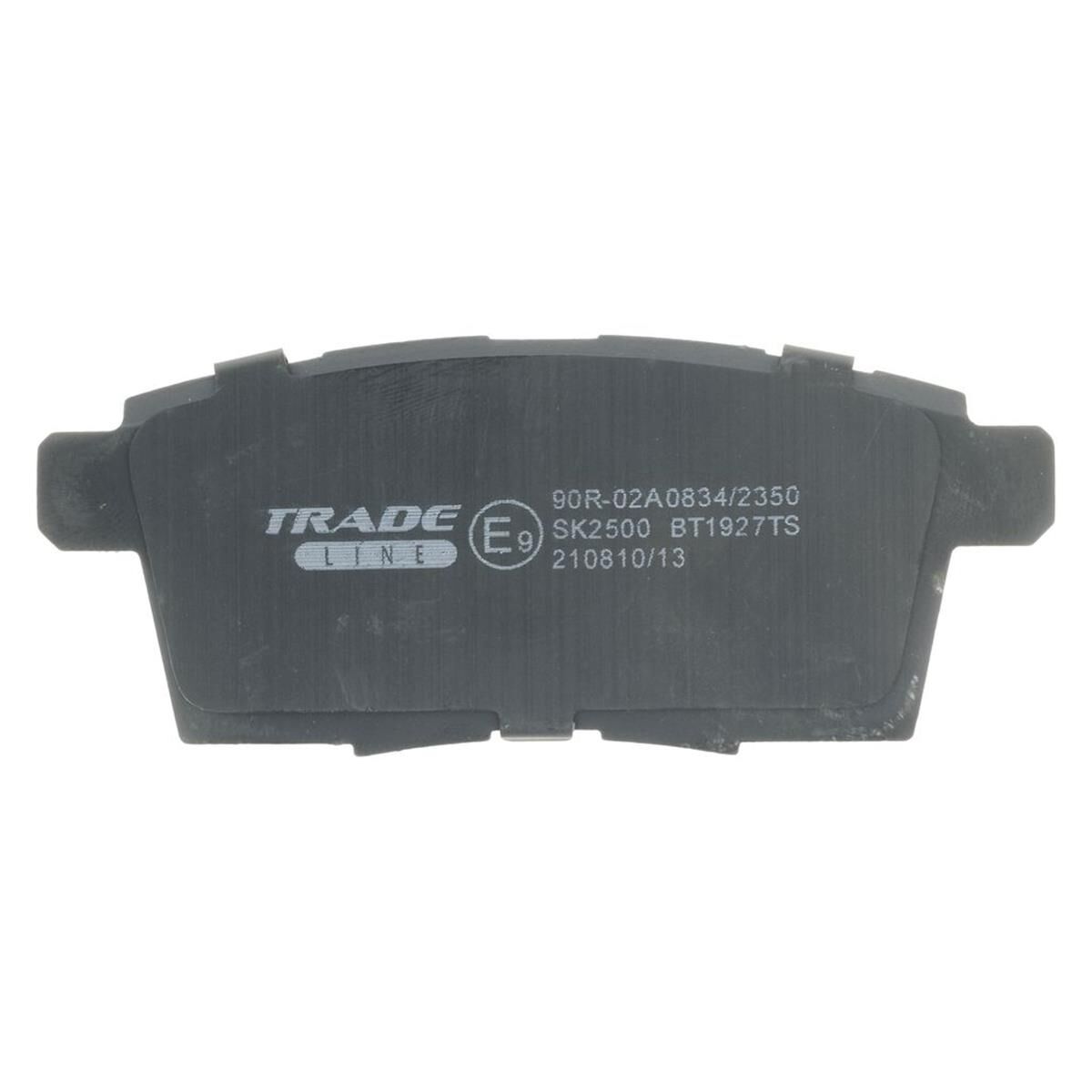 TRADE-LINE BRAKE PADS SET MAZDA CX7, CX9 2.3, 3.7 WAGON DB1917, , scanz_hi-res