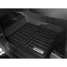 DEEP DISH FLOOR LINERS FOR NISSAN NAVARA 2021+ DUAL CAB FULL SET, , scanz_hi-res