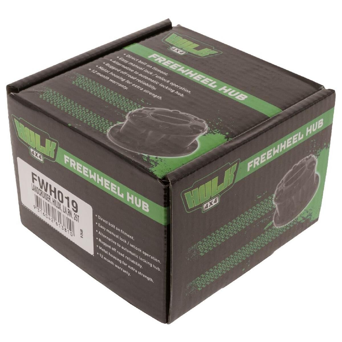 HULK FREEWHEEL HUB TOYOTA HILUX LN RN 105,6,7,10 SR5 4RUNNER, , scanz_hi-res