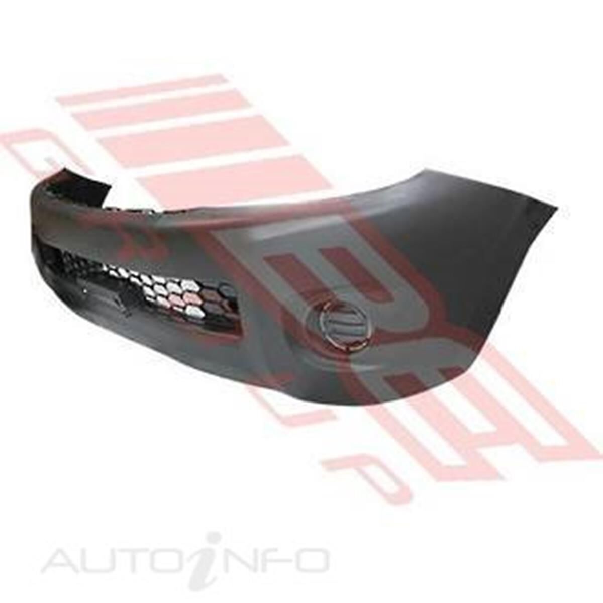 FRONT BUMPER - W/O WHEEL MLDG HOLES - W/GRILLE, , scanz_hi-res