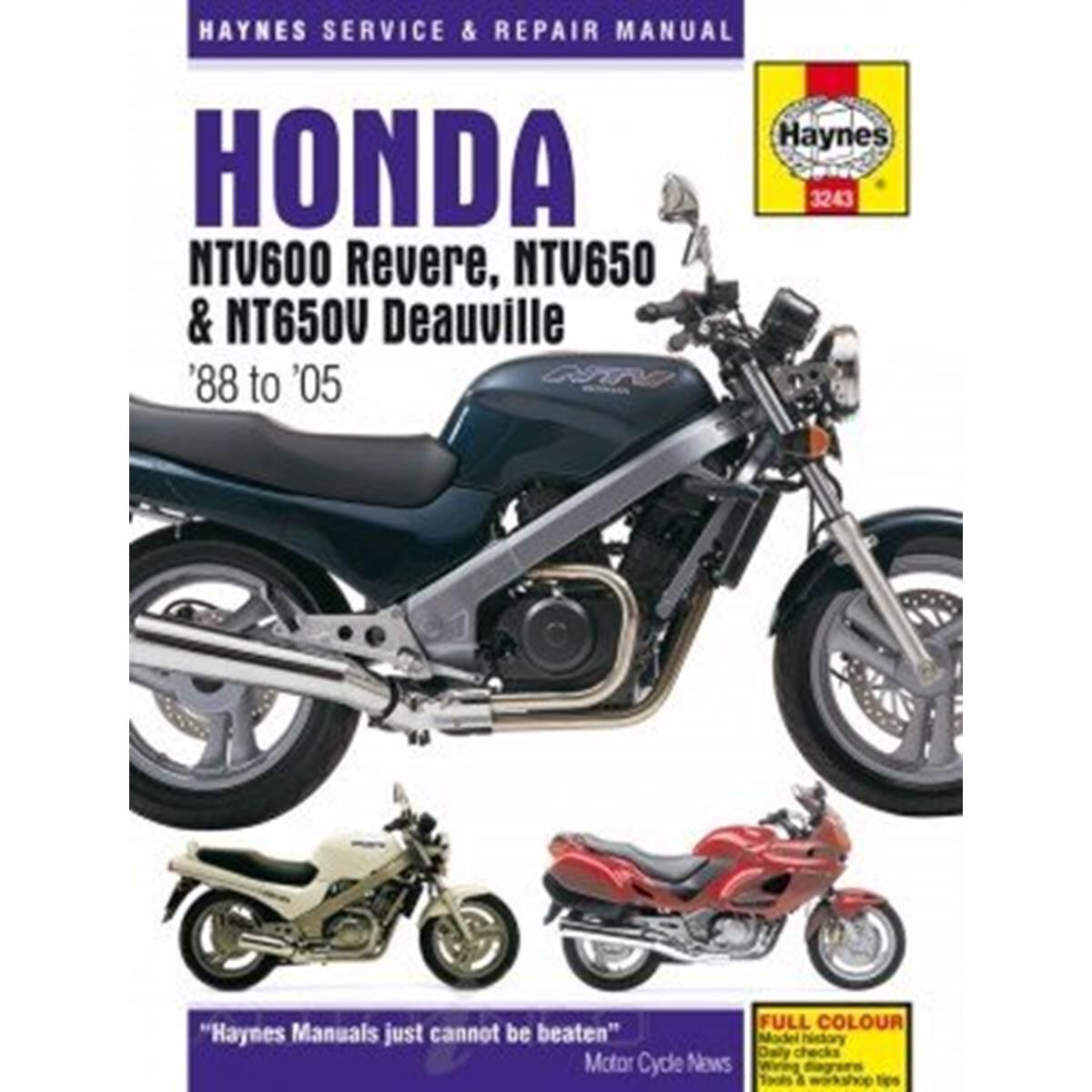 HONDA NTV600 REVERE, NTV650 & NT650V DEA, , scanz_hi-res