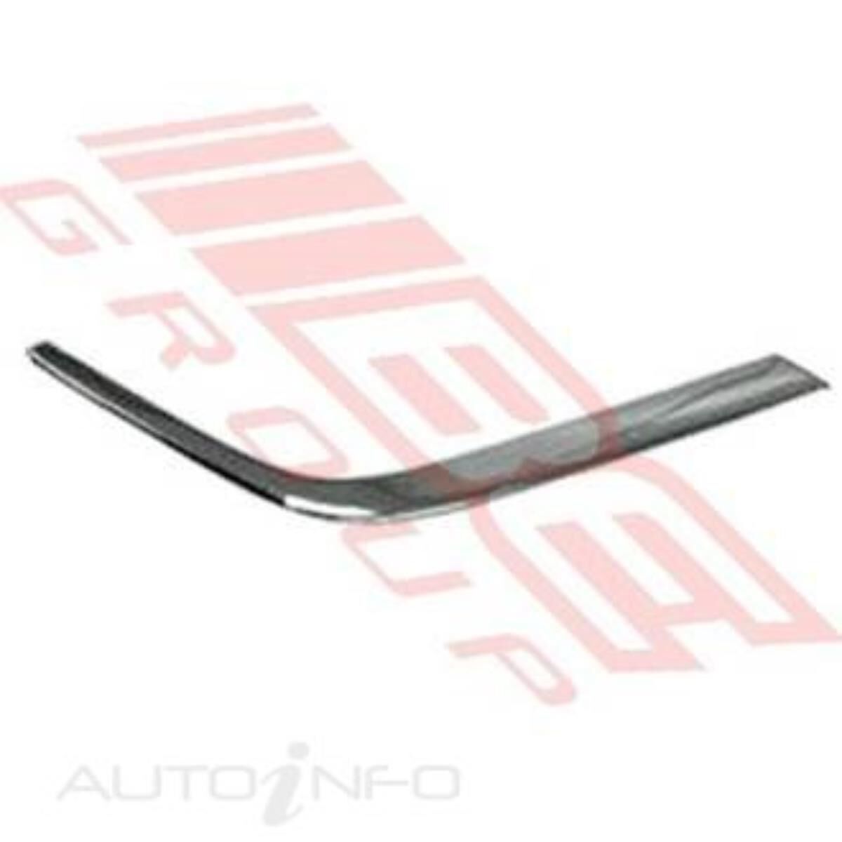 FRONT BUMPER - MOULDING - L/H - CHROME, , scanz_hi-res