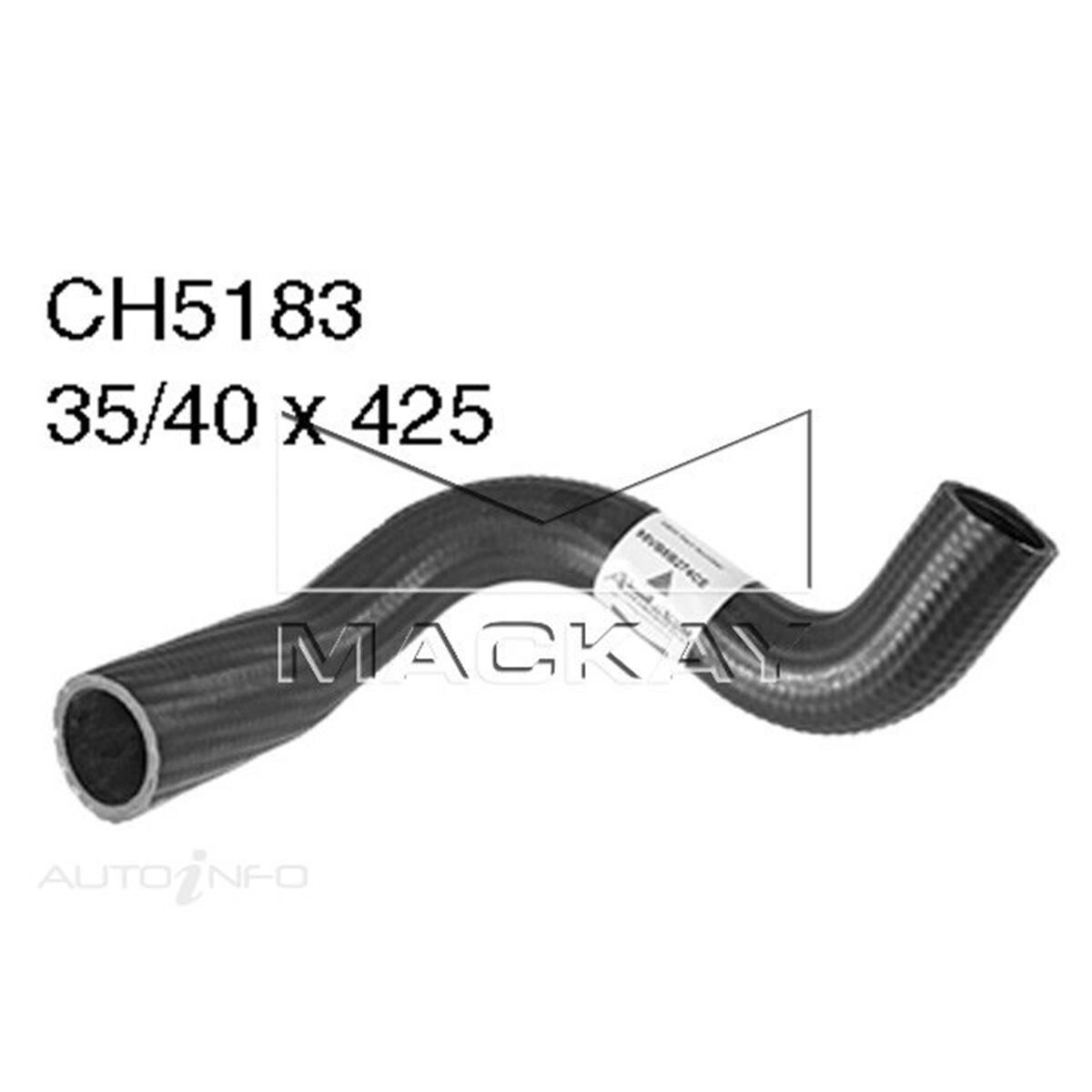 RADIATOR UPPER HOSE  - FORD TRANSIT VF, VG - 2.5L I4  DIESEL - MANUAL & AUTO, , scanz_hi-res