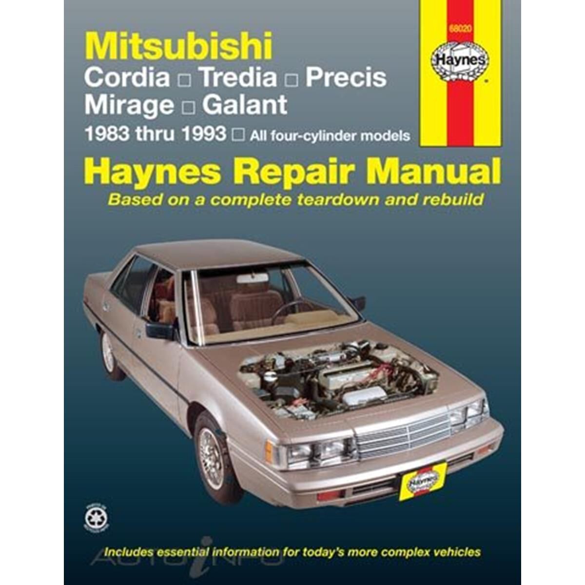MITSUBISHI CORDIA, TREDIA, GALANT, PRECIS & MIRAGE 1983-1993, , scanz_hi-res