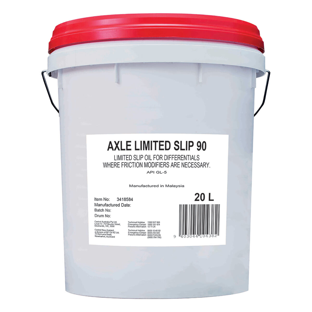 AXLE LIMITED SLIP 90 20L, , scanz_hi-res