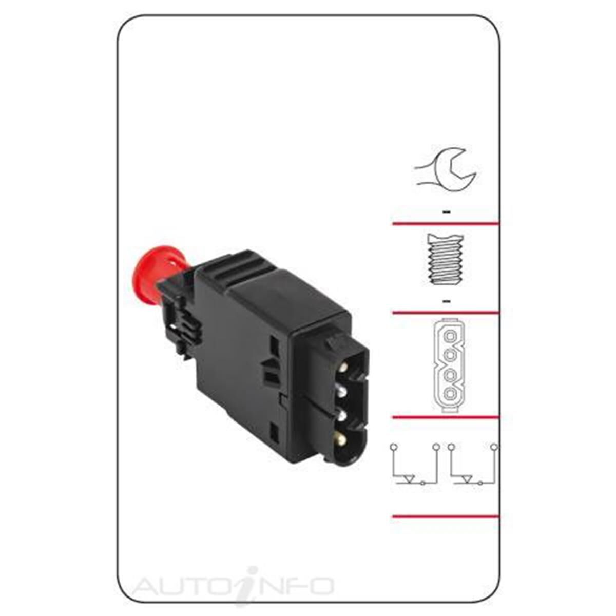 (TBS1081) BRAKE LIGHT SWITCH, , scanz_hi-res