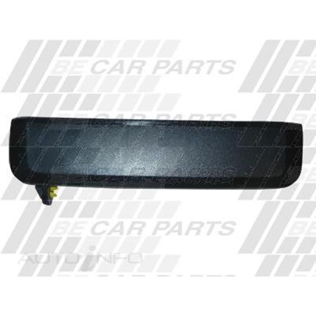 DOOR HANDLE - FRONT/REAR OUTER - BLK - L/H, , scanz_hi-res