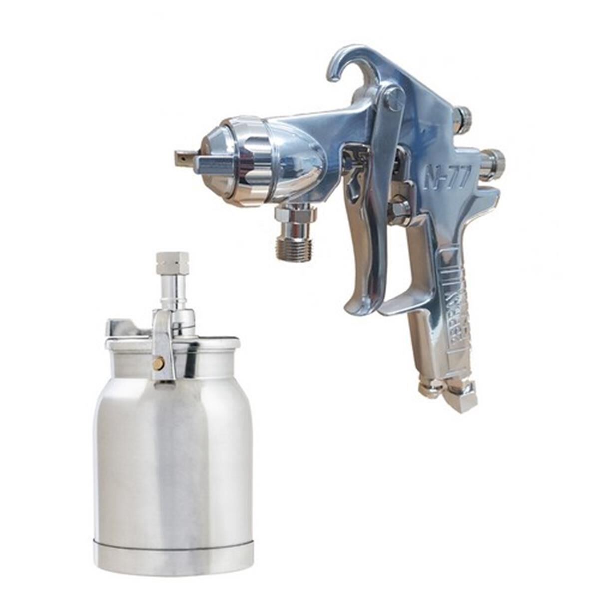 IWATA 2SPRAY SUCTION SPRAYGUN N77 2.0MM + 1L PS1000 POT, , scanz_hi-res