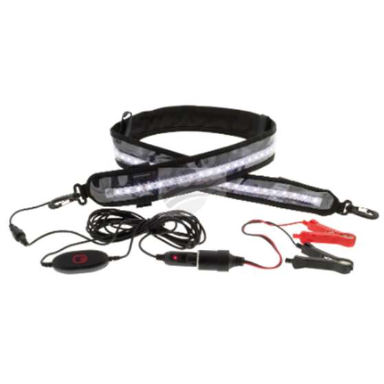 LED CAMPING STRIP LAMP 12V WHT ILLUM 1.2m HOOK/CLIP MNT W/ON/ OFF DIMMER SWITCH IP65, , scanz_hi-res