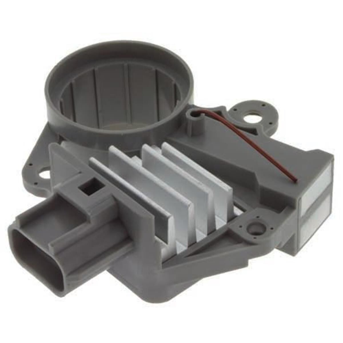 VOLTAGE REG 12V LATE FORD 6G F8WU-10C359-AB GREY F600 TRANSPO 45-28600 VR-F900, , scanz_hi-res