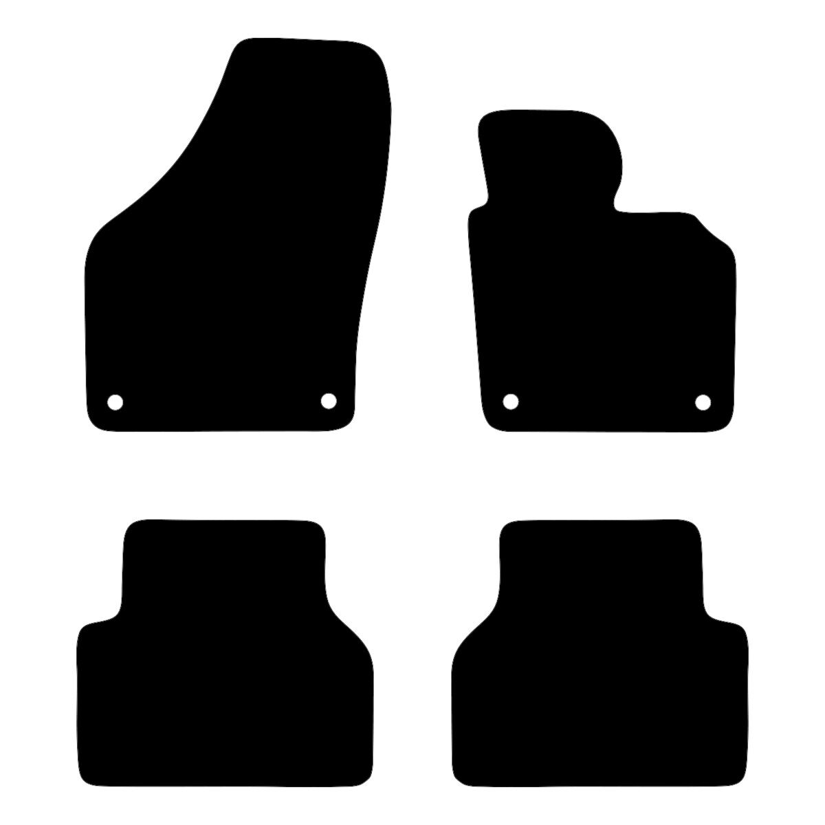 EXECUTIVE RUBBER CAR MATS FOR VOLKSWAGEN TIGUAN 2008-2016, , scanz_hi-res