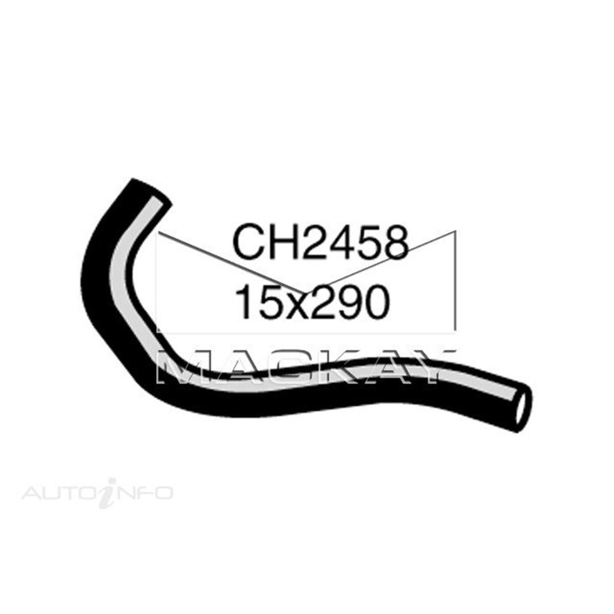 HEATER HOSE  - HOLDEN JACKAROO U8 - 3.0L I4 TURBO DIESEL - MANUAL & AUTO, , scanz_hi-res