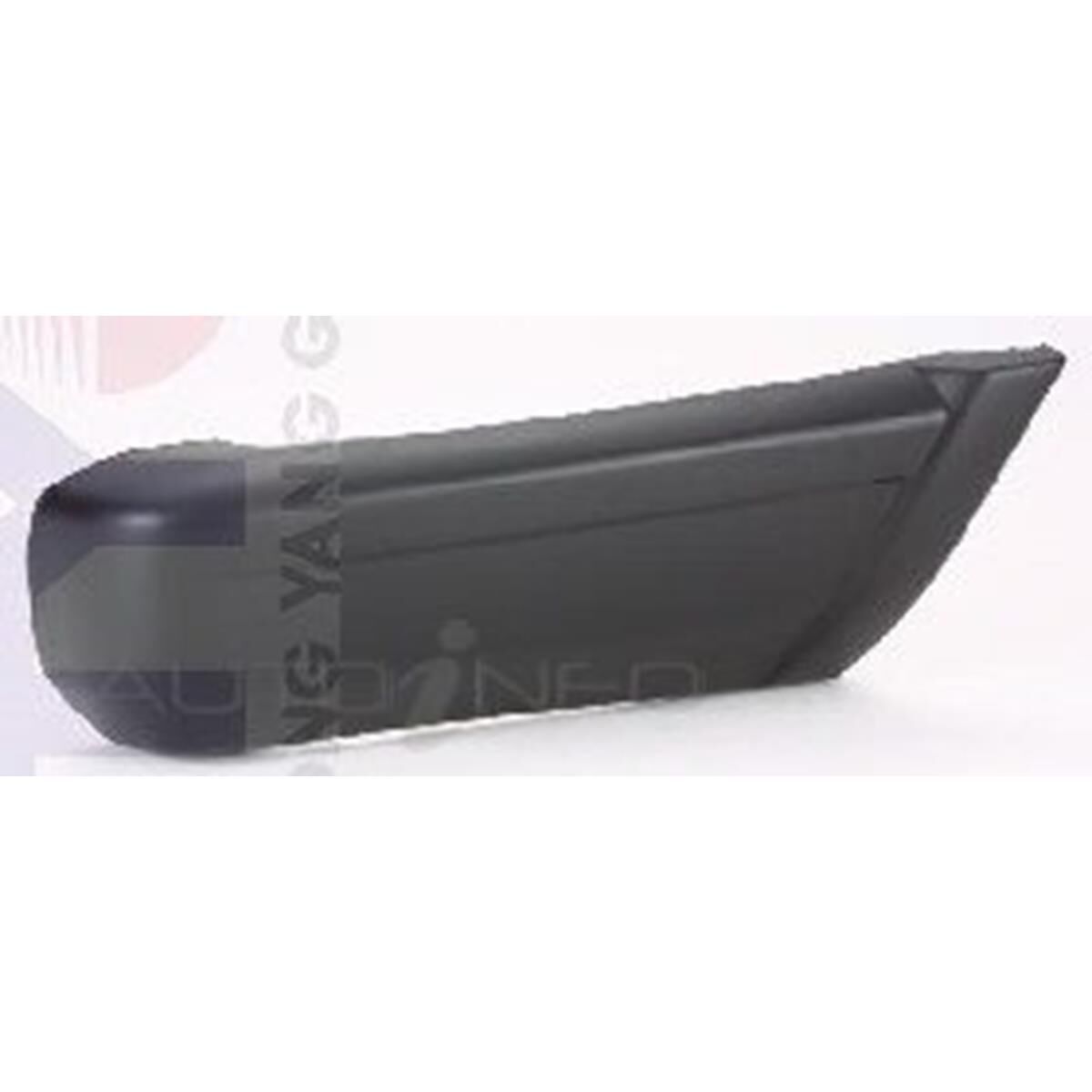 REAR BUMPER END - L/H - MAT BLACK, , scanz_hi-res
