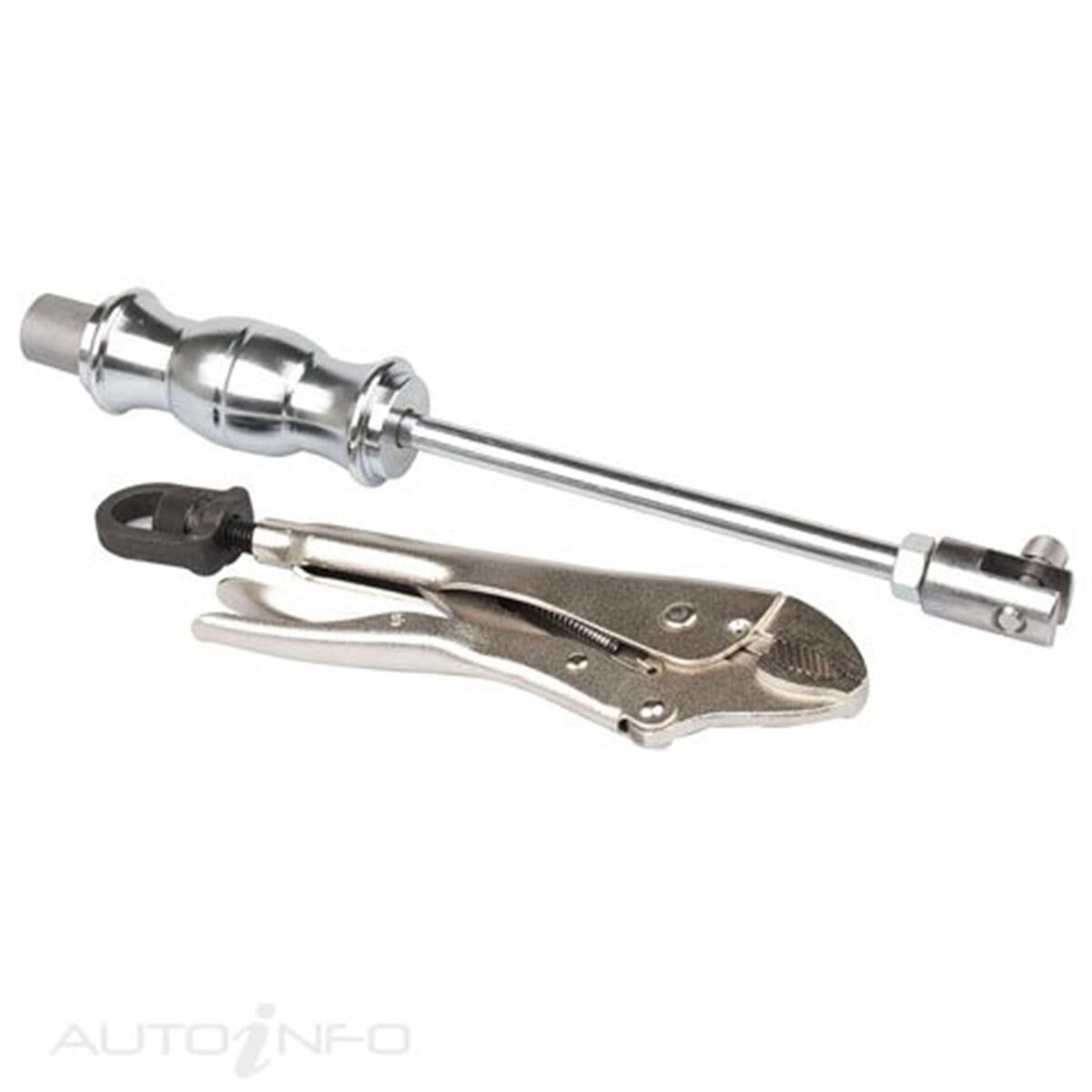 Vice grip outlet slide hammer