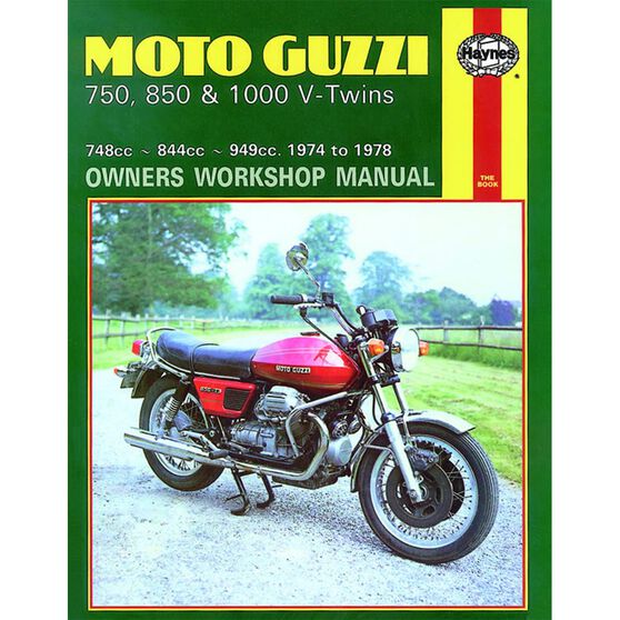 MOTO GUZZI 750, 850 & 1000 V-TWINS 1974, , scanz_hi-res