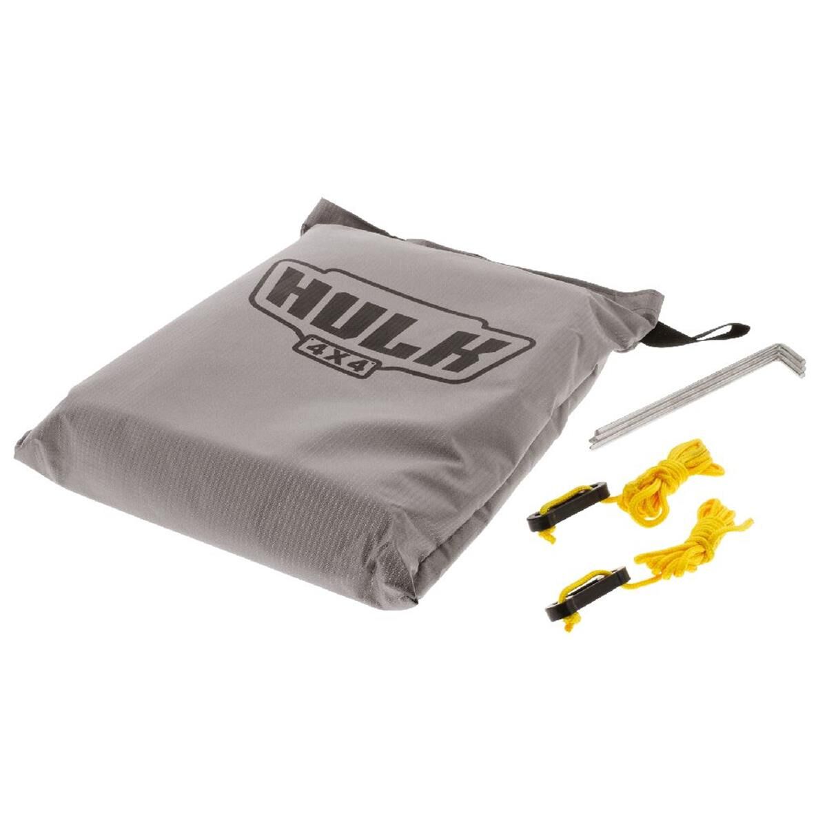 HULK AWNING SIDE WALL GREY 2.5M X 2.0M WITH STORAGE BAG, , scanz_hi-res