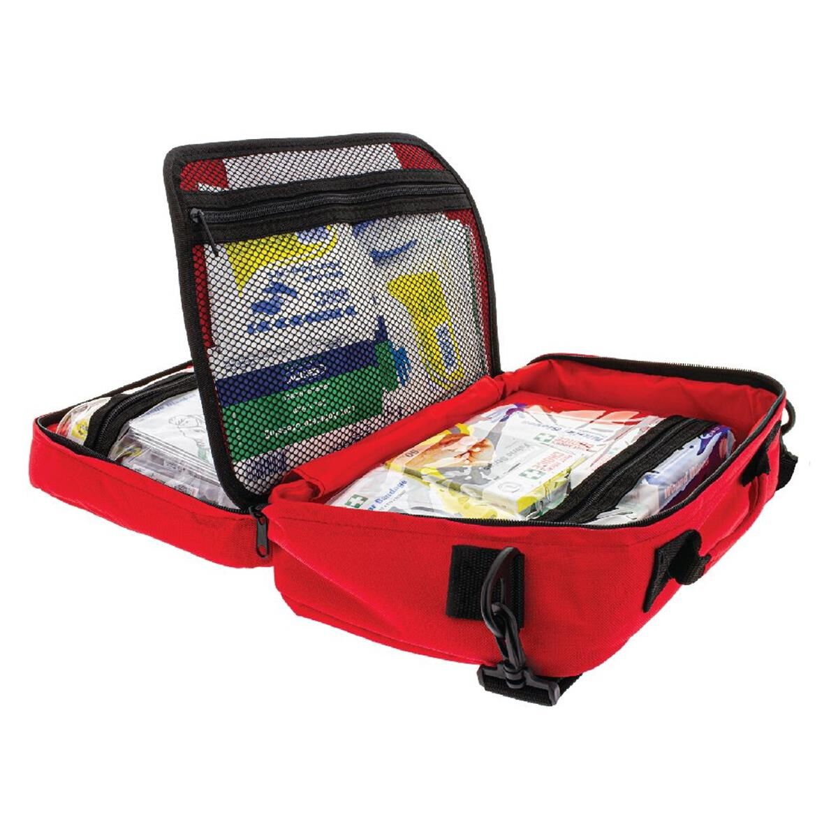 WORKPLACE FIRST AID KIT WP1 SOFT RED DURABLE CASE              HULK PROFESSIONAL, , scanz_hi-res