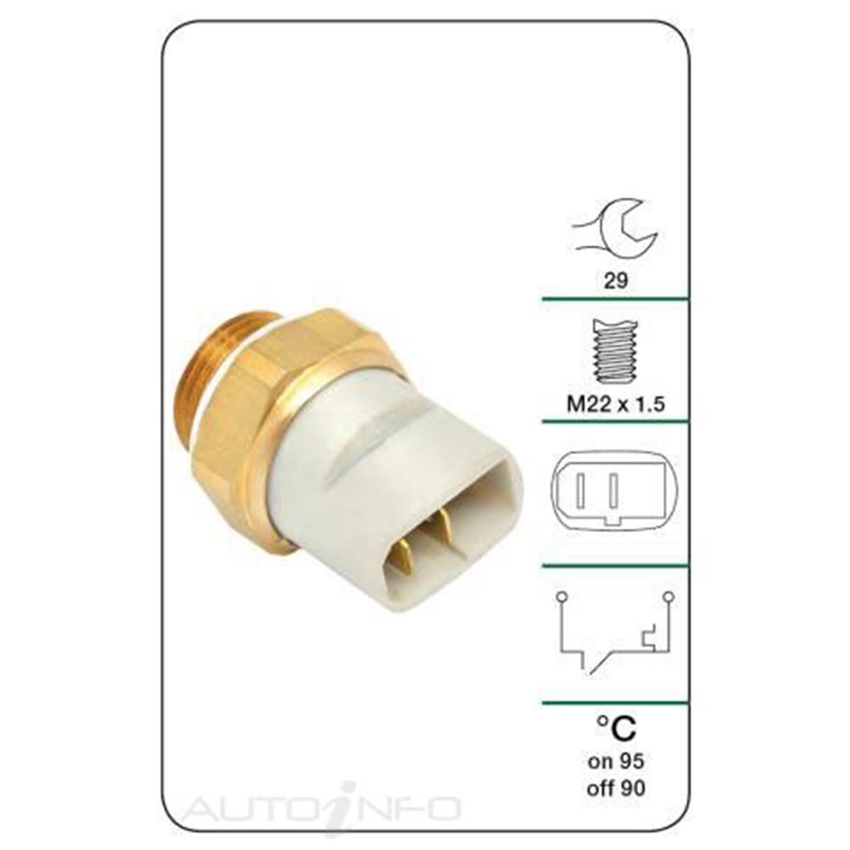 TRIAUS THERMO FAN SWITCH, , scanz_hi-res