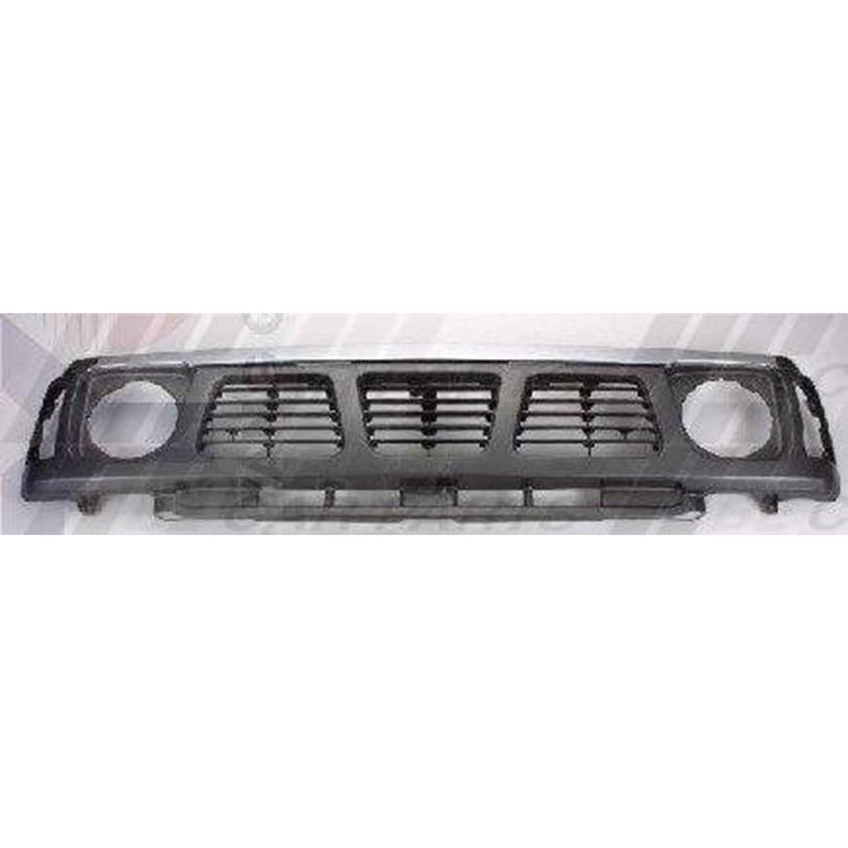 GRILLE - CHRM/SLVR/BLK/GREY RND H/L, , scanz_hi-res