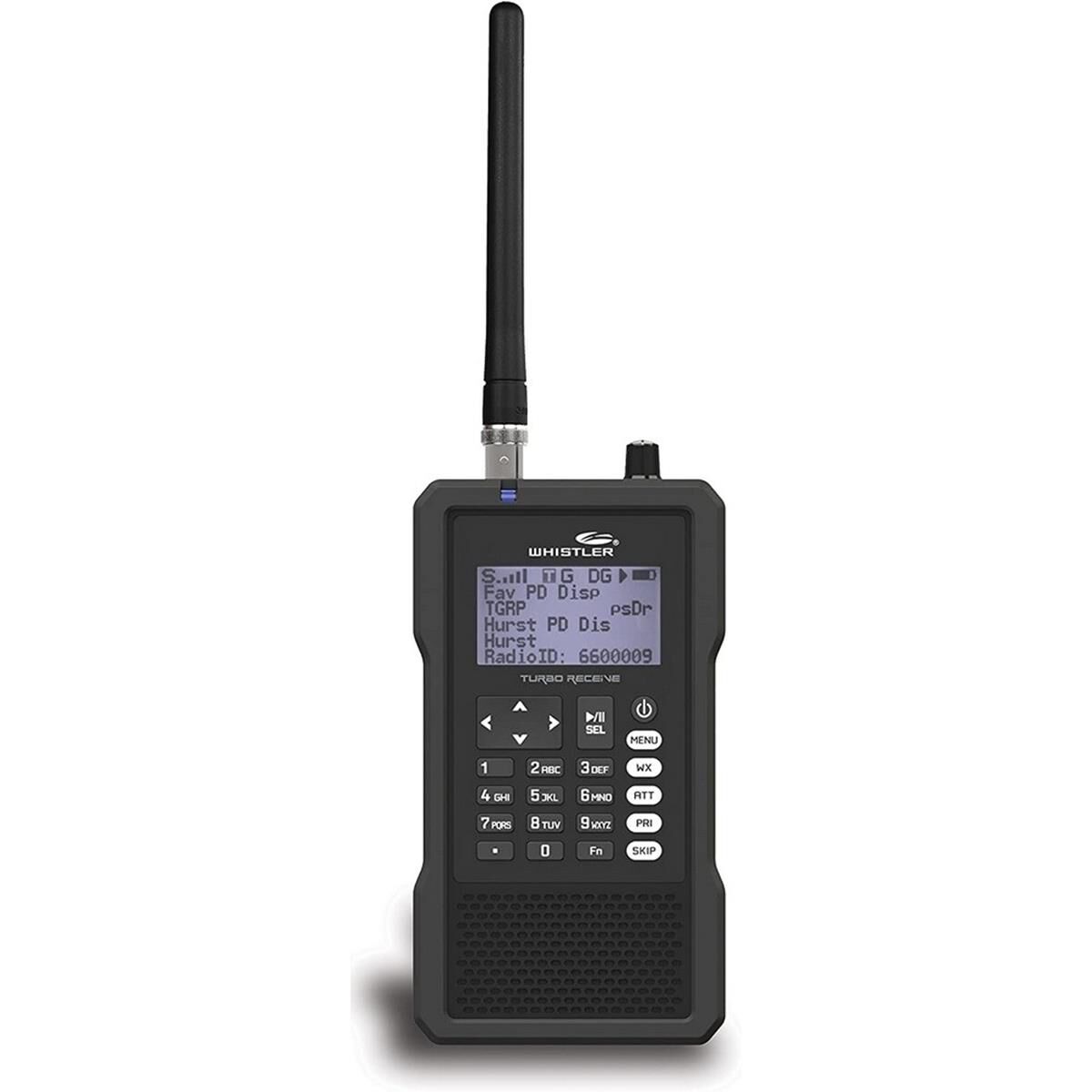 Police clearance radio scanner