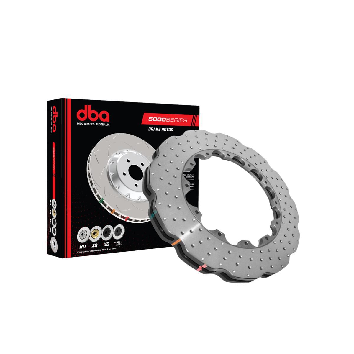 5000 Rotor XD Crossdrilled/Dimpled With NAS Nuts 390mm x 36mm KP WAVE Disc [ Audi RS6 2013-2017 / RS7 2014-2017 F ], , scanz_hi-res