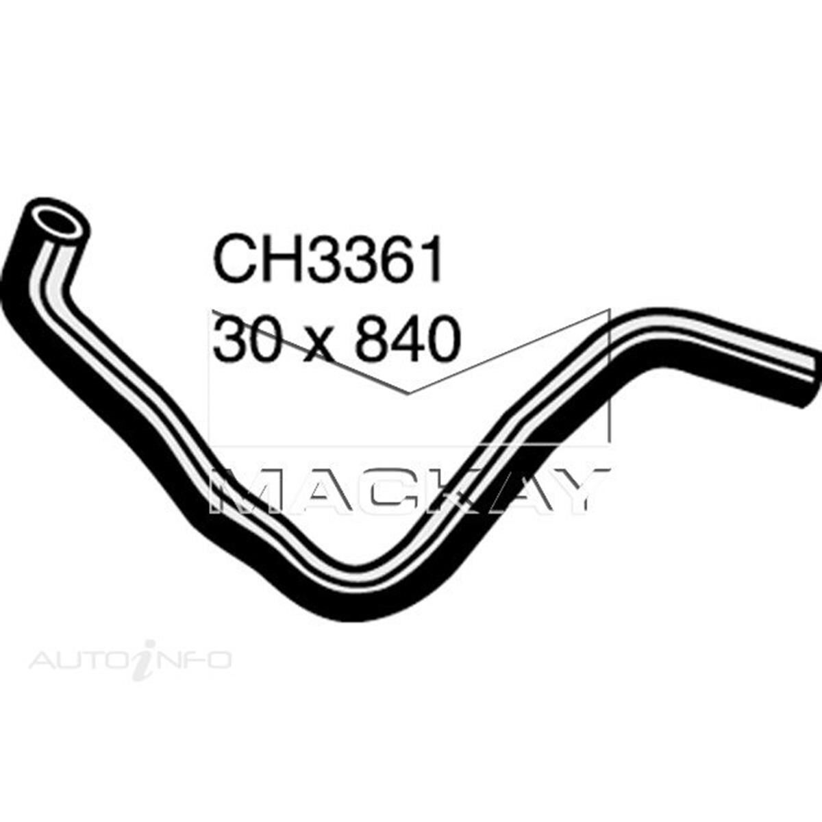 RADIATOR LOWER HOSE  - HONDA INTEGRA DC - 1.8L I4  PETROL - MANUAL & AUTO, , scanz_hi-res